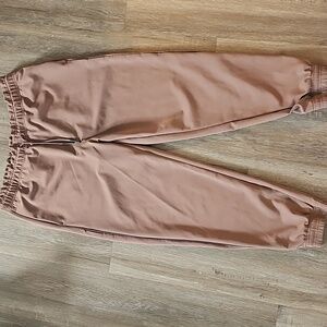 Athleta Camden Jogger Black Size 12 Zip Pocket Drawstring